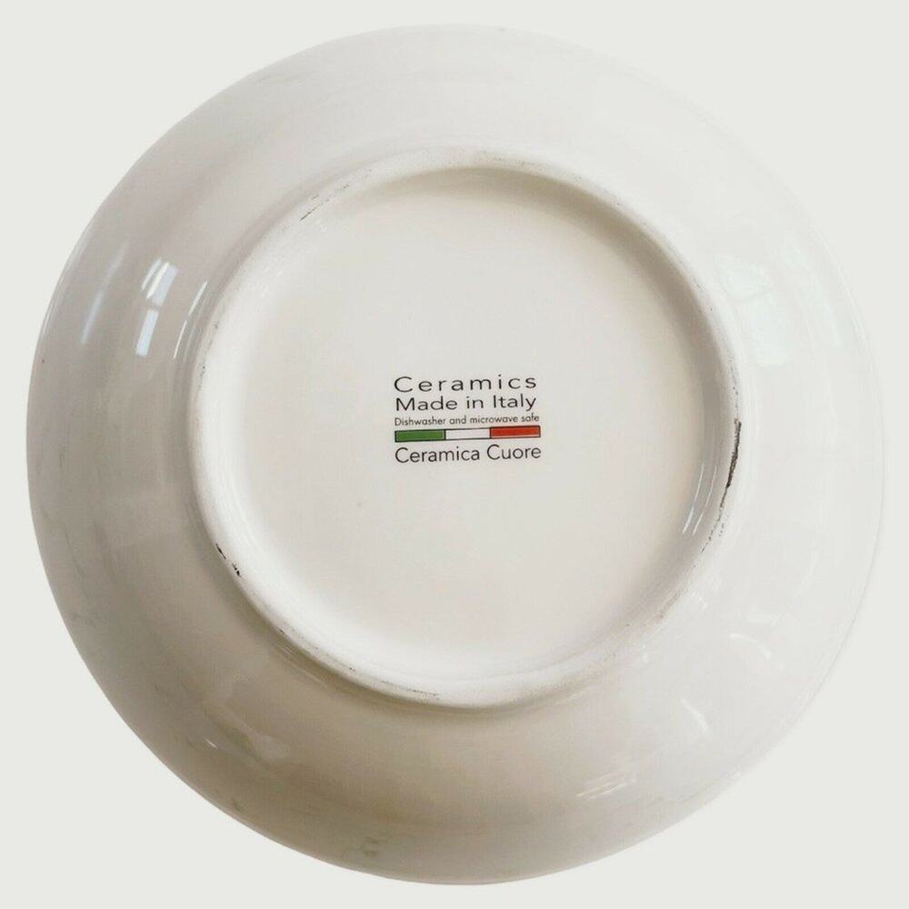 Italy Ceramica Cuore Rabbits Bowl - Picture 3 of 8
